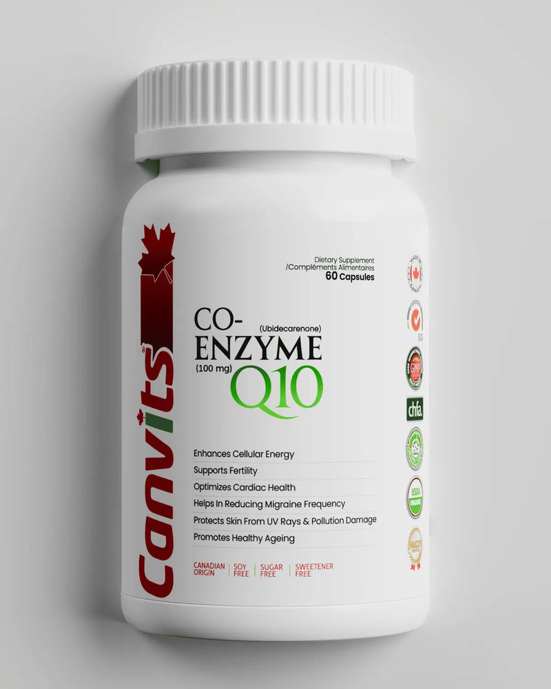Coenzyme Q10 100 mg Capsules