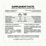 Vitamin B12 1mg Chewable Tablets