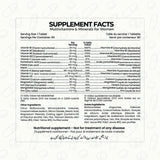 Multivitamins and Minerals For Woman Tablets